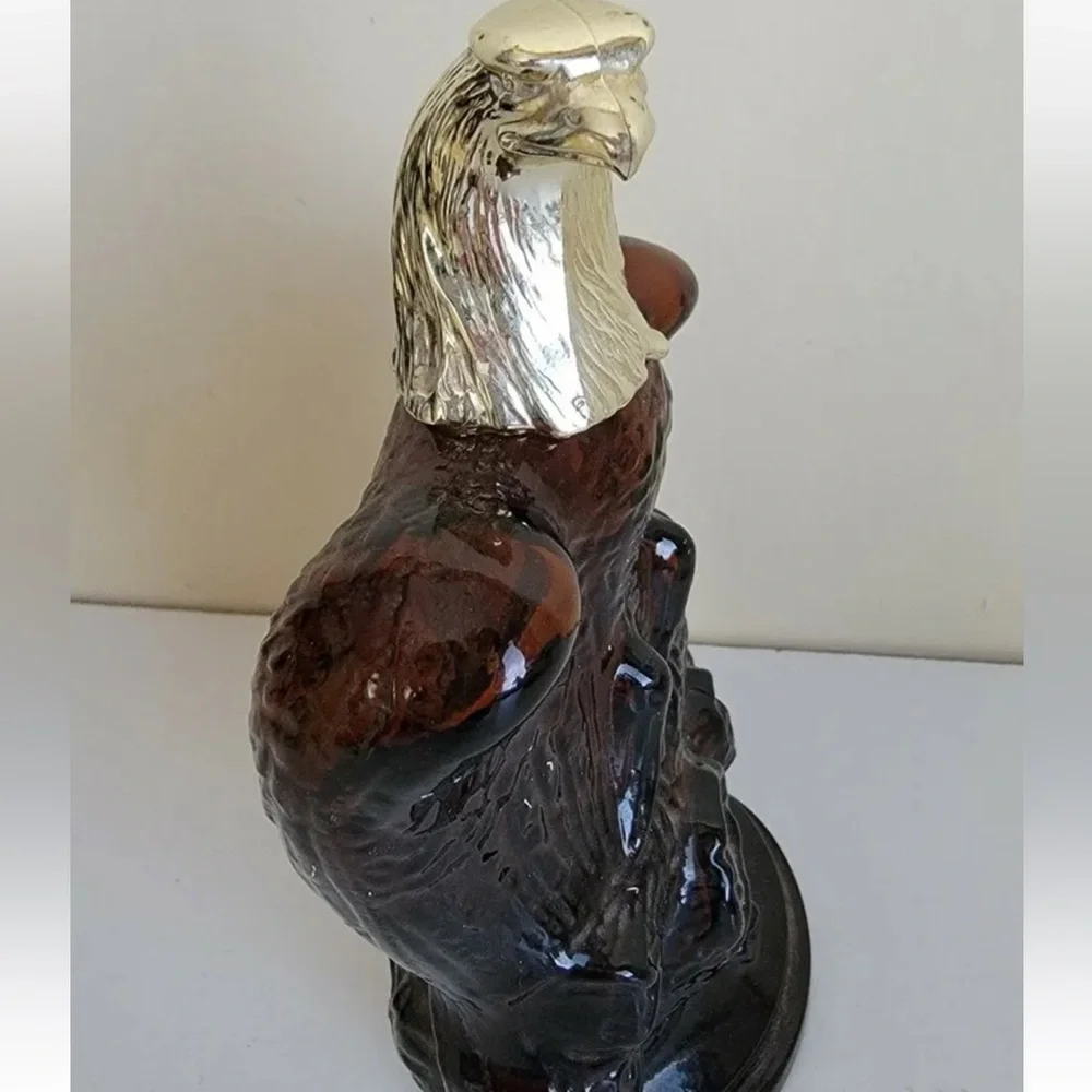 🇺🇸Vintage Avon Bald Eagle Oland After Shave Bottle, Collectible
